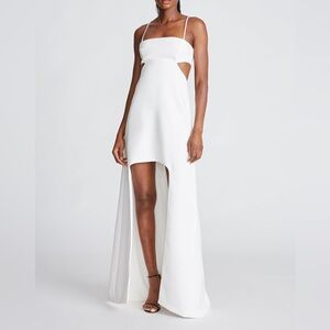 Halston Asher Gown in Stretch Crepe